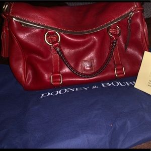 Dooney & Bourke Red Florentine satchel